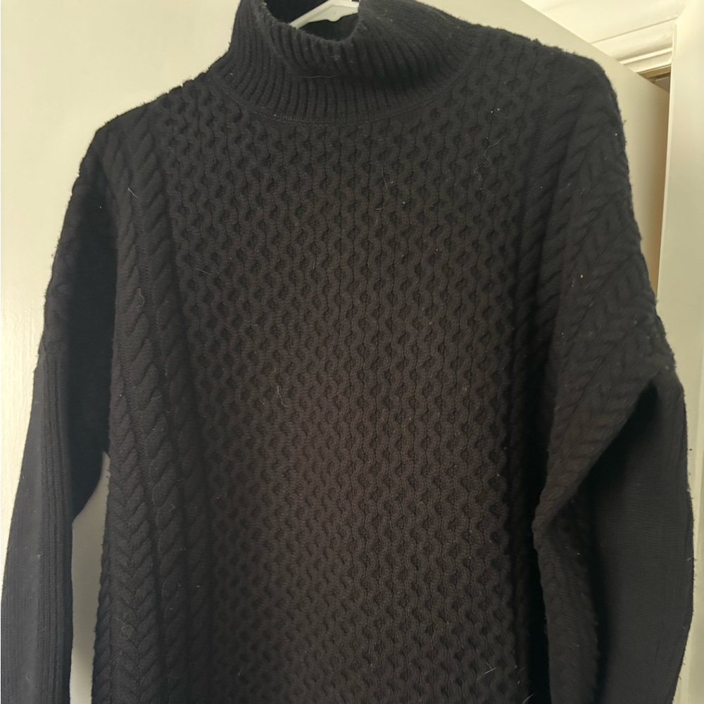 AYR Midnight Knit Turtleneck Sweater
